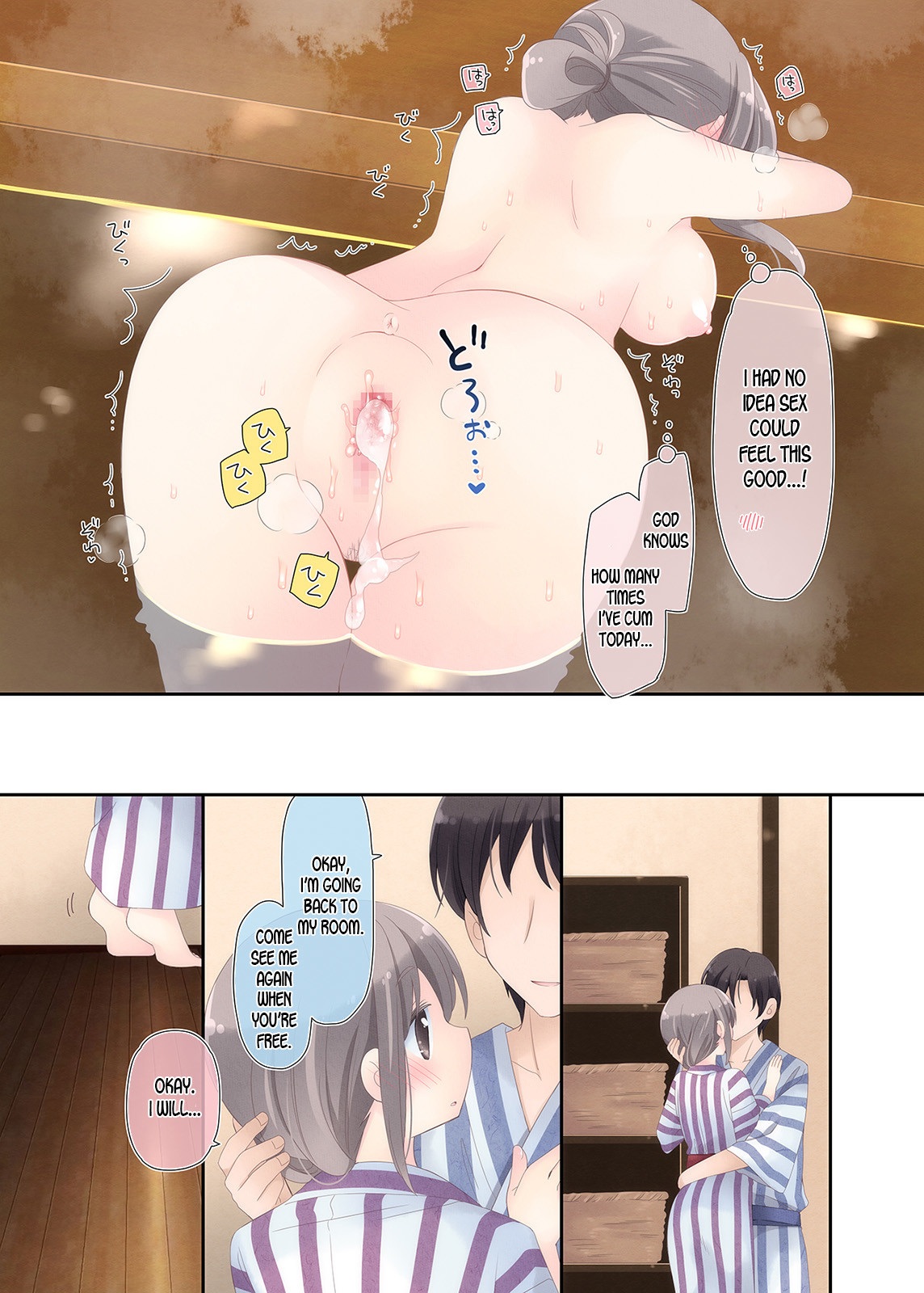 Hentai Manga Comic-The Night Where a Frustrated Wife Drowns In Adultry-Read-56